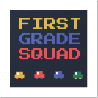 first grade squad Posters and Art